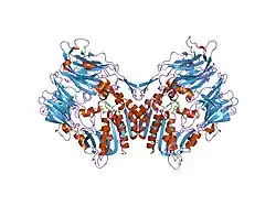 2ogz: Crystal structure of DPP-IV complexed with Lilly aryl ketone inhibitor