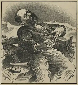 President James A. Garfield, Auf seinem Posten gefällt, July 6, 1881