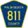 County Road 811 marker