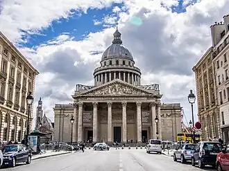 Panthéon, Paris, by Jacques-Germain Soufflot and Jean-Baptiste Rondelet, 1758–1790[63]