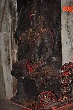 Parshuram Idol inside Vaidyanatheshwara Temple