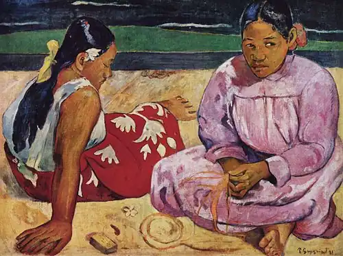 Image 5Painting of Tahitian Women on the Beach by Paul Gauguin—Musée d'Orsay (from Polynesia)