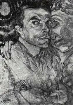 Pavel Kuznetsov — selfportrait, 1906