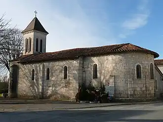The church in Petit-Bersac