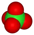 The perchlorate ion