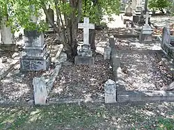 Percy McDonnell's grave.