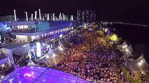 Karpal Singh Drive at night