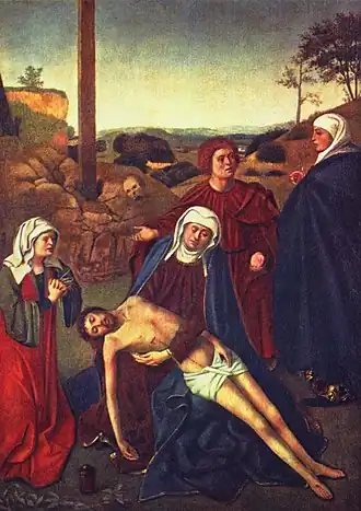 Lamentation (Pietà), attributed to Petrus Christus
