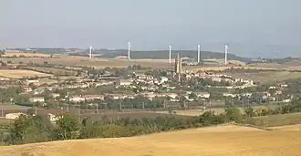 A general view of Avignonet-Lauragais