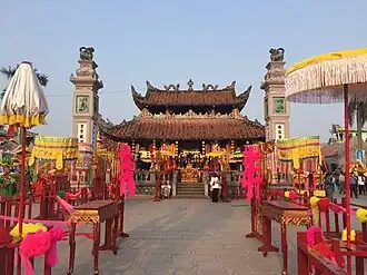 Landscape of Tiên Hương Grand Temple.