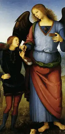 Pietro Perugino, Tobias and the Angel ( 1496–1500)