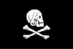 Black Henry Every's Jolly Roger