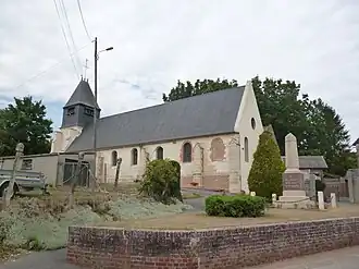 The church in Plainval