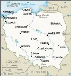 Grodziskie is located in Poland