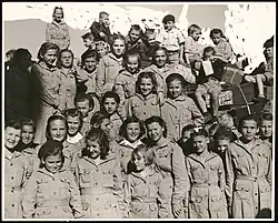 Polish refugees arriving at Wellington and at the Polish Children's Camp at Pahiatua, 1944