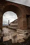Entrance to Market place, Pompeii