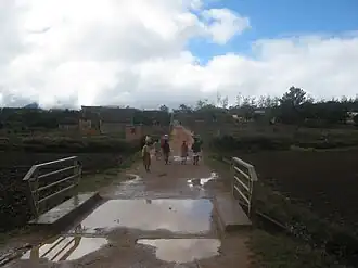 Bridge entering Ambohimahamasina