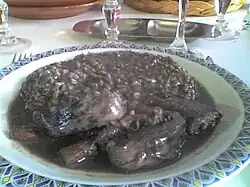 Portuguese lamprey rice