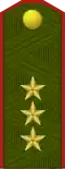 Ґенэрал-палкоўнік G̀jeneral-palkoŭnik (Belarusian Ground Forces)[8]