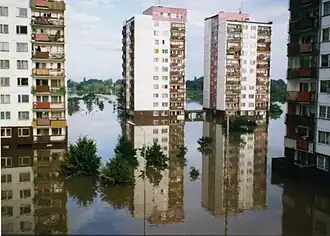 Flood in Wrocław, 1997