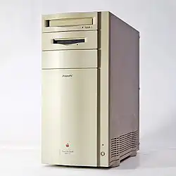 Power Macintosh 9500 (9500/132 shown), launched June 19, 1995