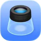 photograph and loupe