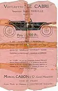 Flyer Le Cabri 1924/25