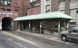 West portal on North Main Street (2007)