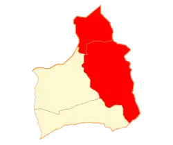 Location in the Arica-Parinacota Region