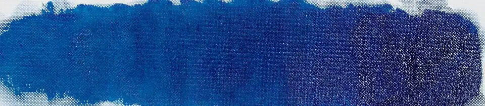 Prussian blue, FeIII 4[FeII (CN) 6] 3, is the blue of blueprints.