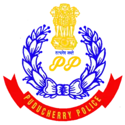 Official logo of Puducherry Police