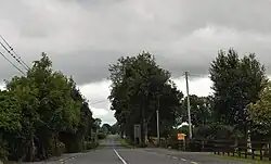 The R395 regional road at Lisryan