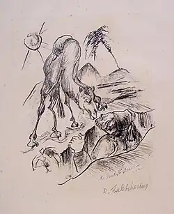 Camel in the Desert, 1926