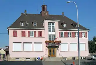 The town hall in Raedersdorf