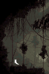 A camouflaged carnivorous plant attempts to grab the slugcat.