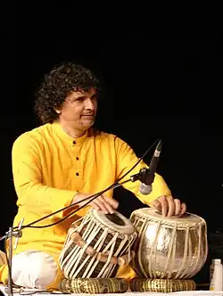 Pt. Ramdas Palsule at a concert in Pune (2015)