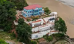 Aerial view of the RaniMahal palace
