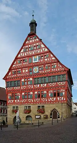 Town hall, Großbottwar, Germany