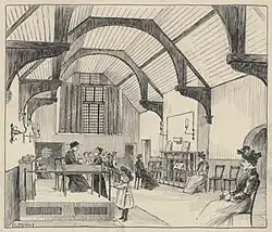 The Read Dispensary, interior, 1907