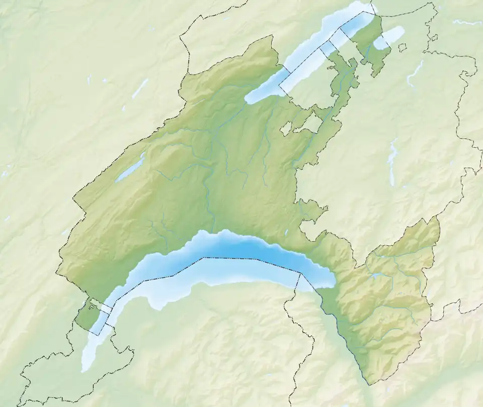 Lake Geneva is located in Canton of Vaud