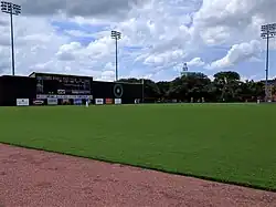 Full view of the "Black Monster."