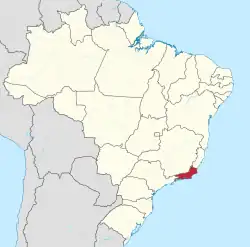 Location in Brazil