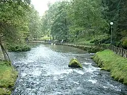 Vrelo Bosne, source of the river just outside Sarajevo