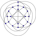 The Robertson graph as drawn in the original publication.