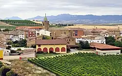 Skyline of Rodezno