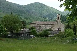 The church in Vesc