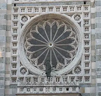 The rose window