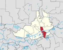 Location in Rostov-on-Don