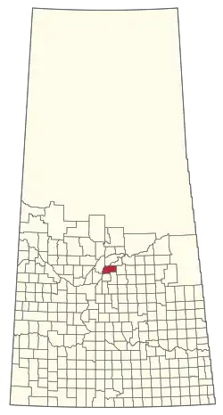 Location of the RM of St. Louis No. 431 in Saskatchewan