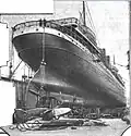 SS Mount Clay during refitting from changeover from USS DeKalb